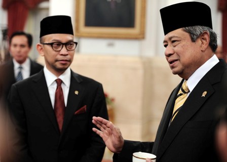 Presiden Lantik Chatib Basri sebagai Menteri Keuangan